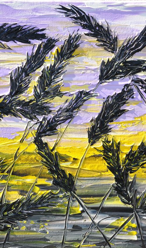 Grass In Purple by Daniel Urbaník