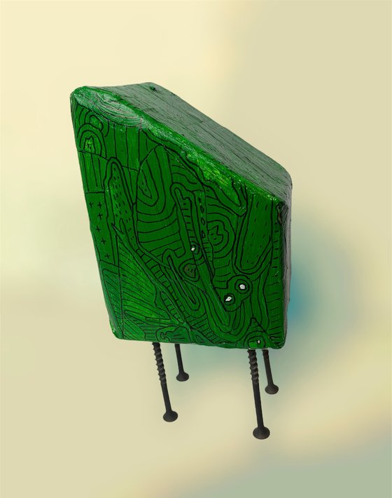 Wood human #90