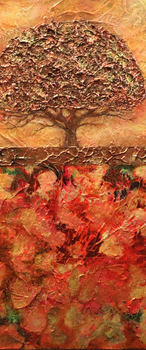 Autumn Garden by Stella Dunkley