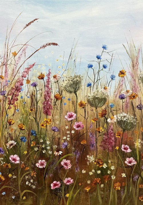 Her Waltz - exlusive meadow flowers by Tanja Frost