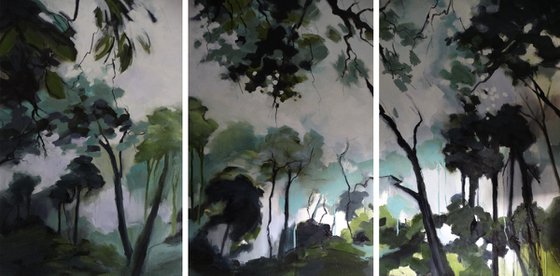 Tree Canopy Triptych