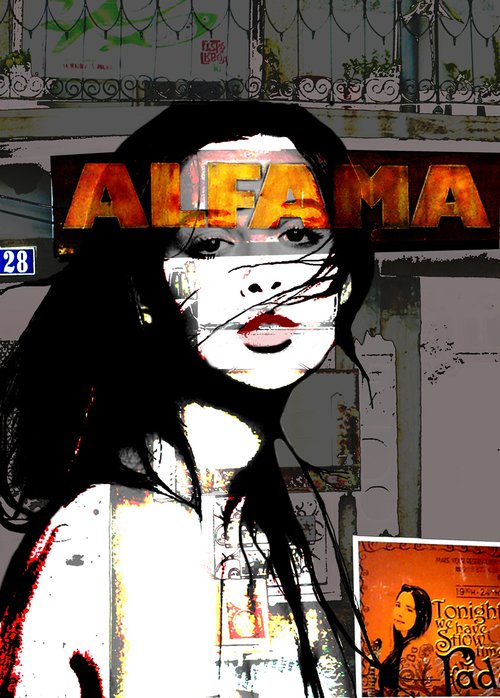 Street Art Spirit of Alfama in Lisbon by Alex Solodov