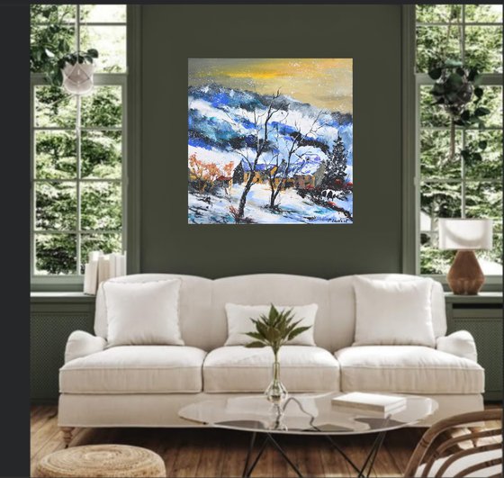 Snowy landscape