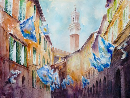Siena, Italy by Eve Mazur