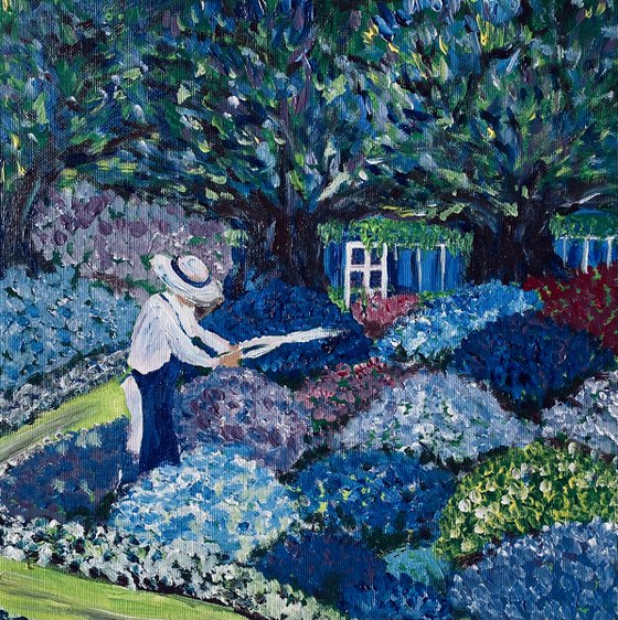 BLUE GARDEN 2h - THE OLD GARDENER