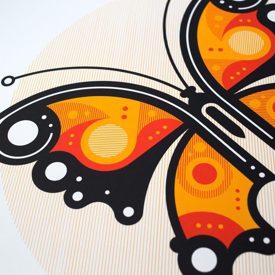 Butterfly #1 A2 limited edition screen print