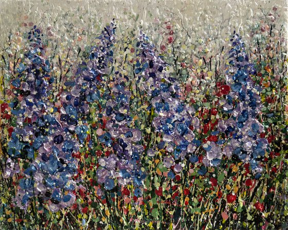 Whispers in Indigo Field