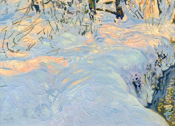 A sunny day on the Chertanovka River