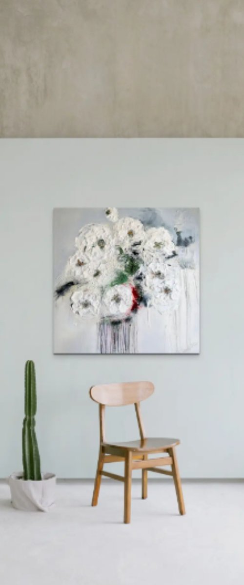 IN THE FRENZY OF FLOWERS 3 by Christa Haack