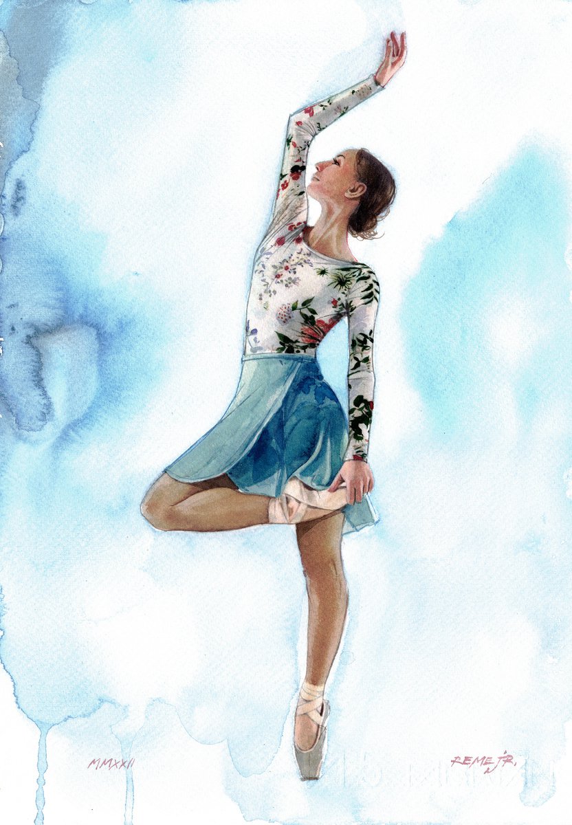 Ballet Dancer CCLXXVII by REME Jr.