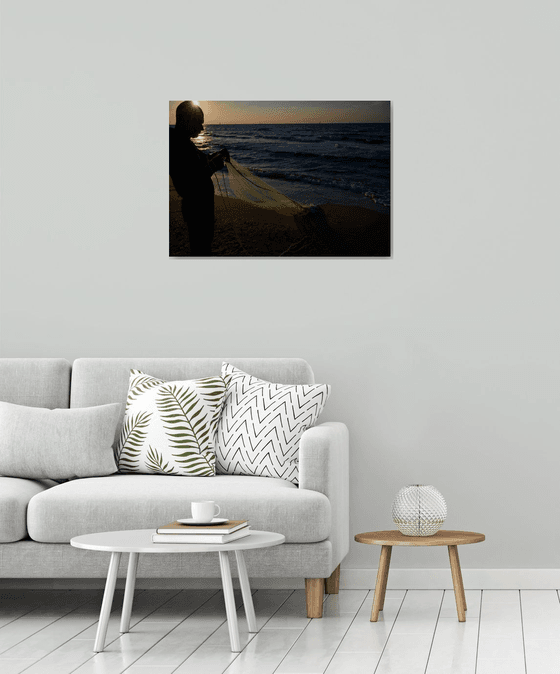 The fisherman III | Limited Edition Fine Art Print 1 of 10 | 75 x 50 cm