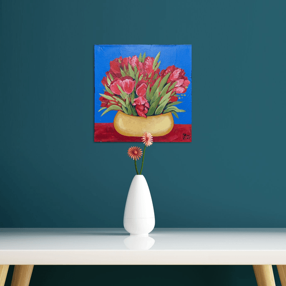 Red tulips