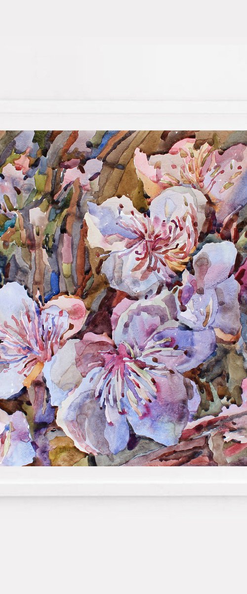 Pink Peach Blossom by Tanbelia