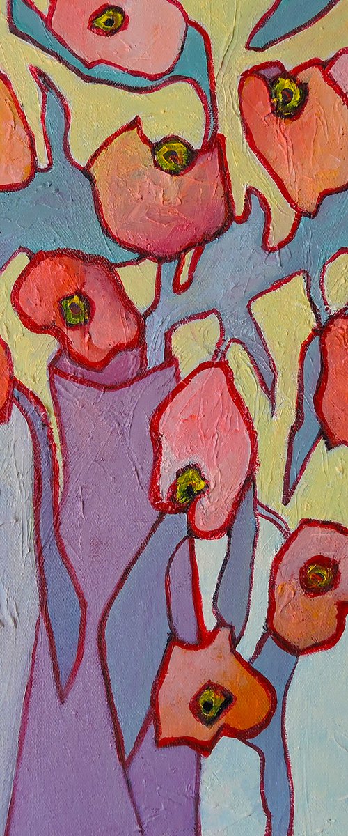 Blooming Cactuses. by Veta  Barker