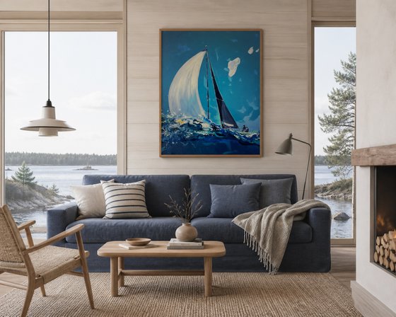 In the blue element