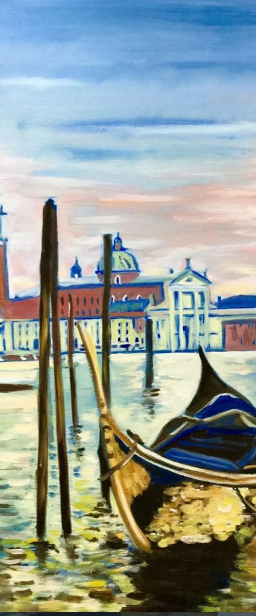 View of San Giorgio Maggiore by Olga Koval