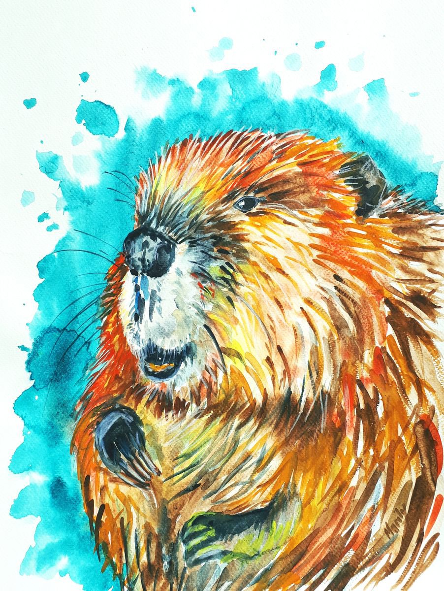 Beaver by Marily Valkijainen