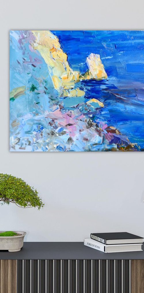 " Sardinia. Warm evening " by Yehor Dulin
