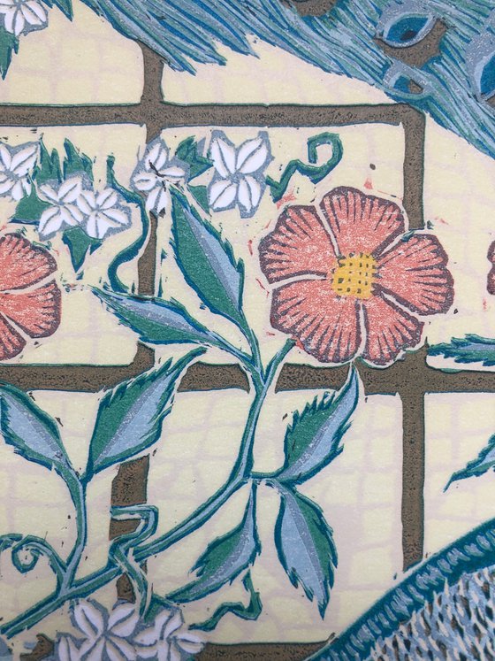 Peacock Trellis