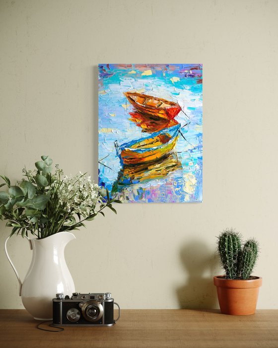 Boats on the river