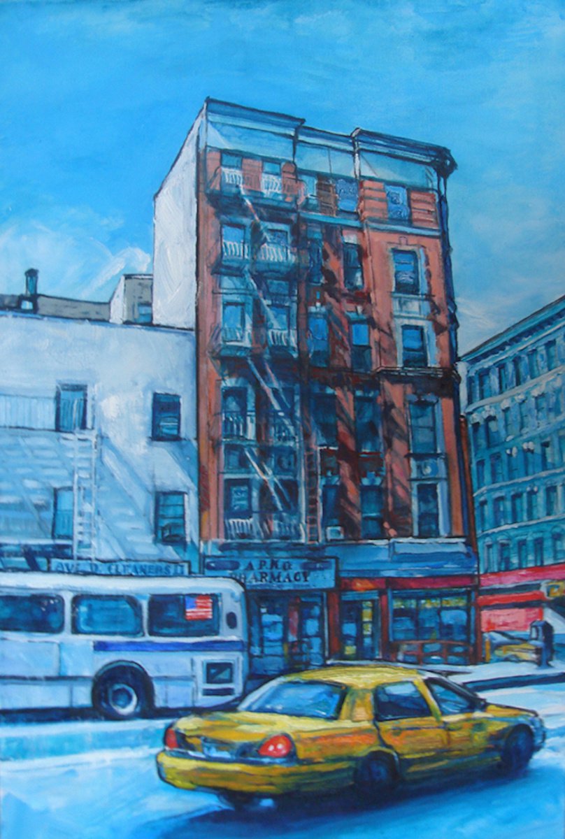 72 Street New York by Patricia Clements