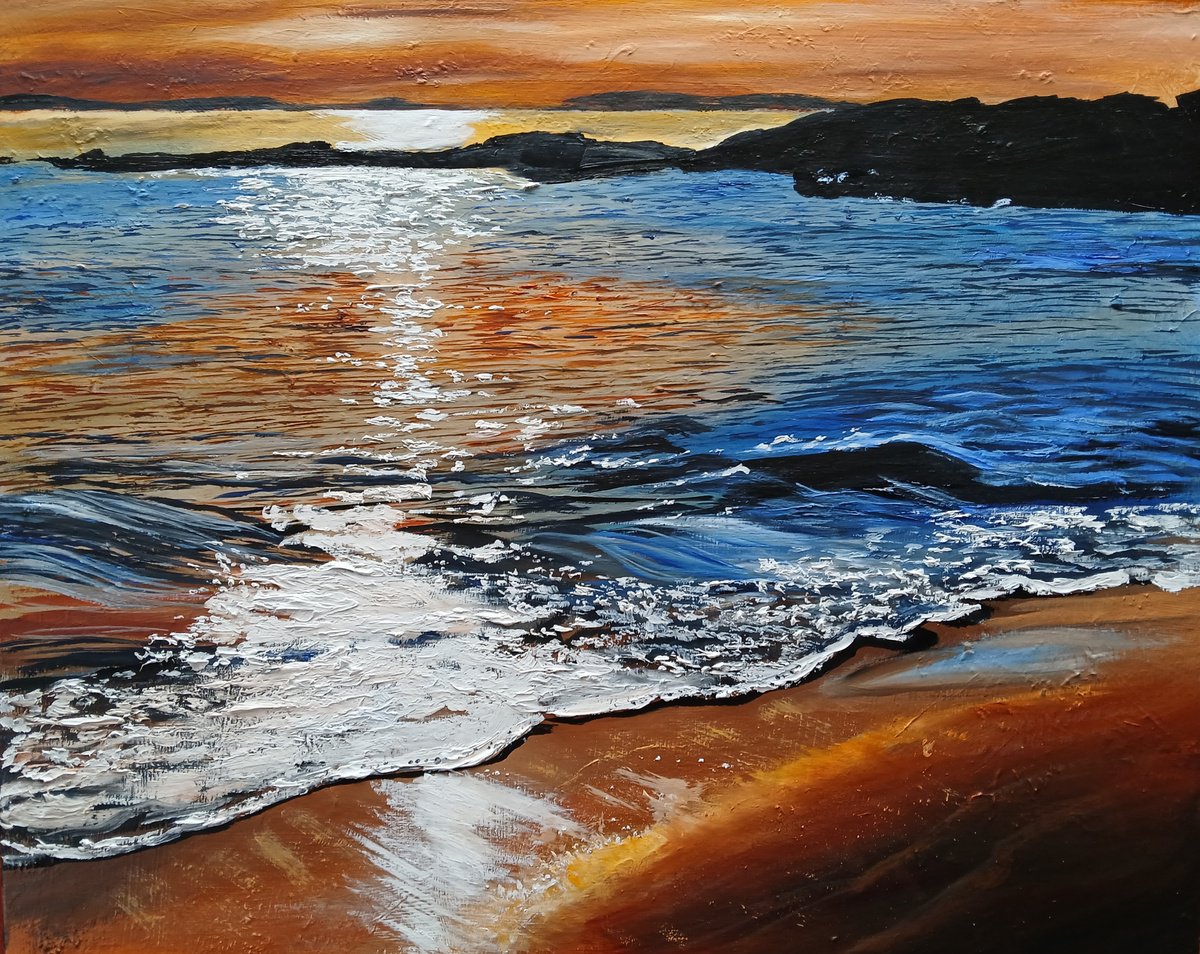 Sunset Strand by Cathal Gallagher