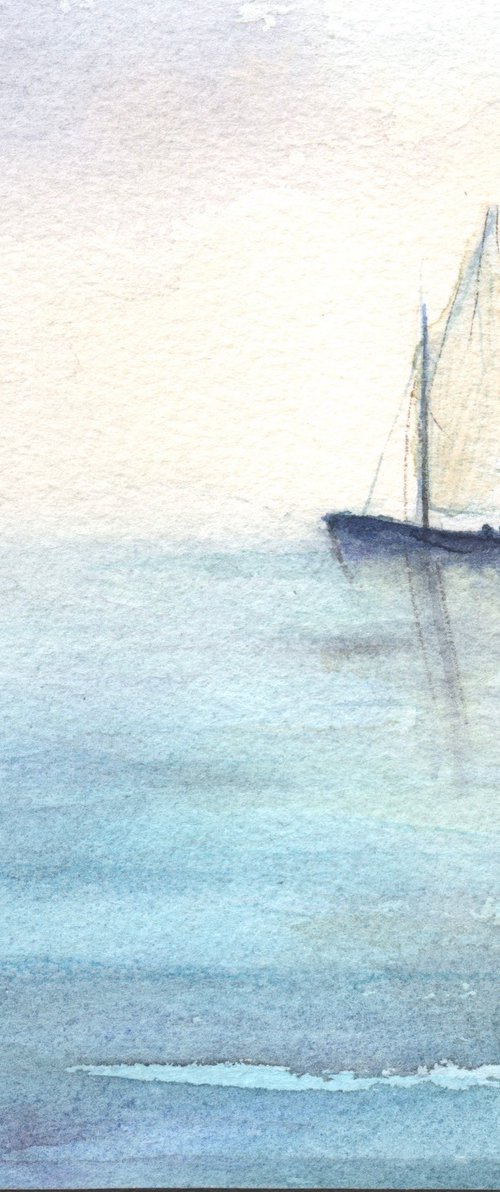 Sailboat by Sarah Stowe