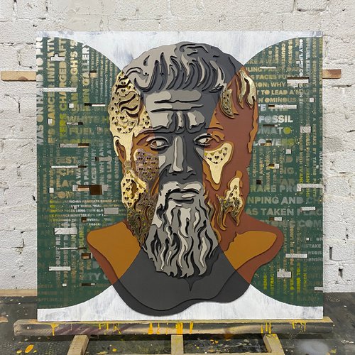 #Plato, Cult series, 2022 by Andrey and Alexey Kulibin
