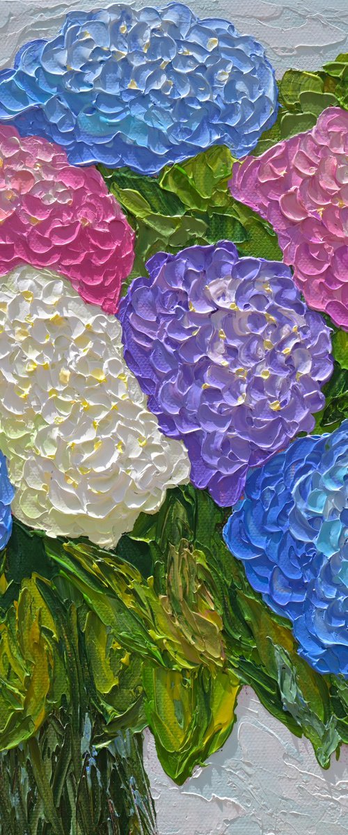 Hydrangea Bouquet by Olga Tkachyk