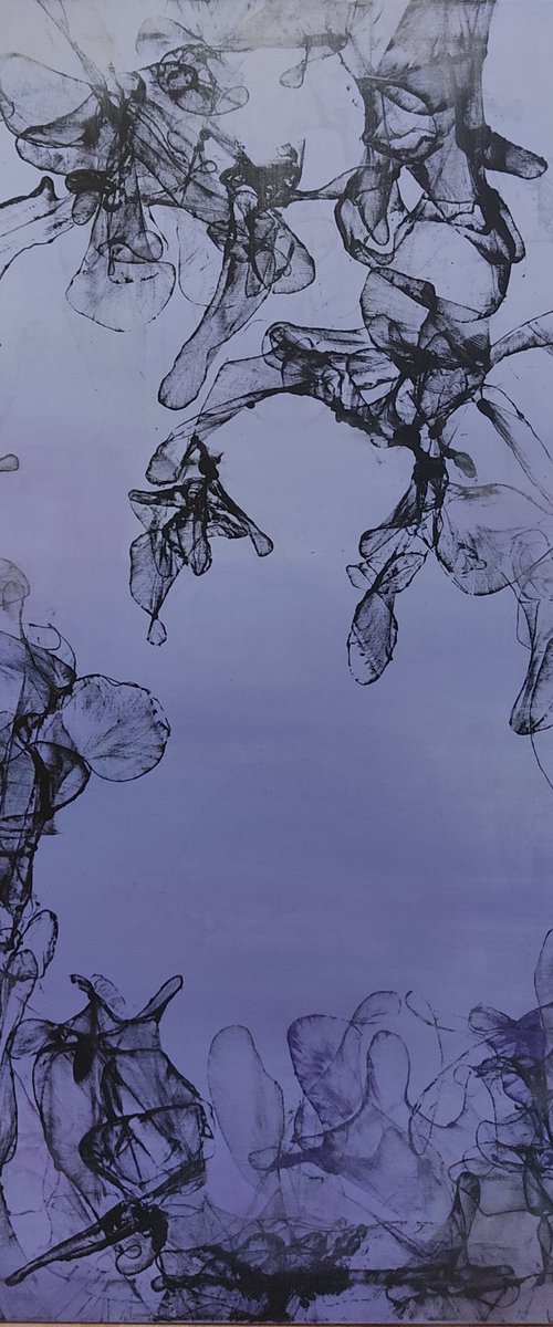 Lilac Inspiration 48" by Jovana Manigoda