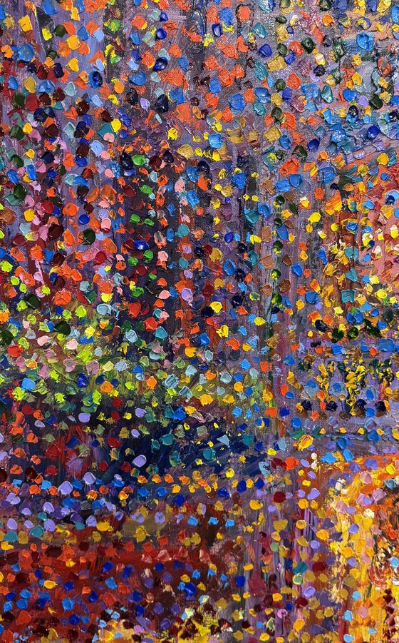 Golden night in Venice