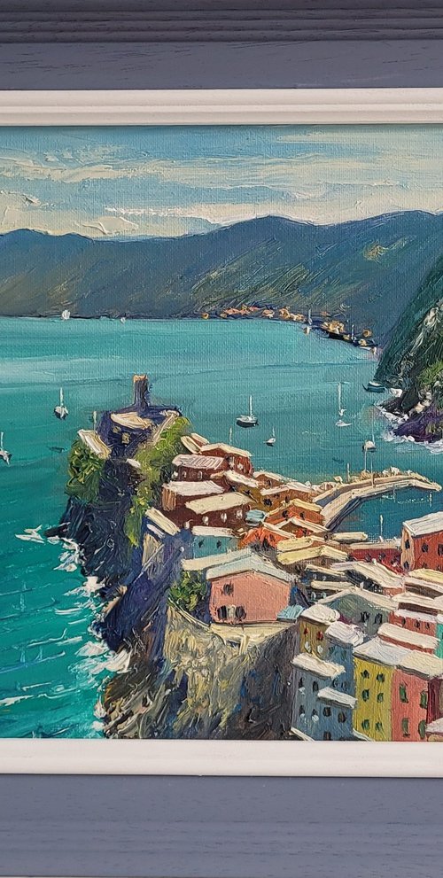 Cinque Terre Italian Riviera by Roberto Ponte