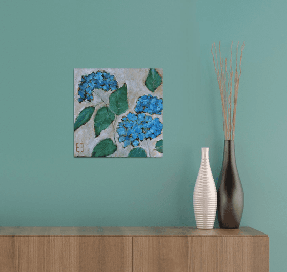 Blue Hydrangea