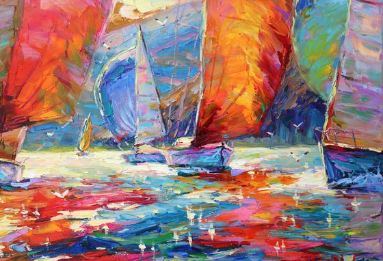 "Morning by the sea"