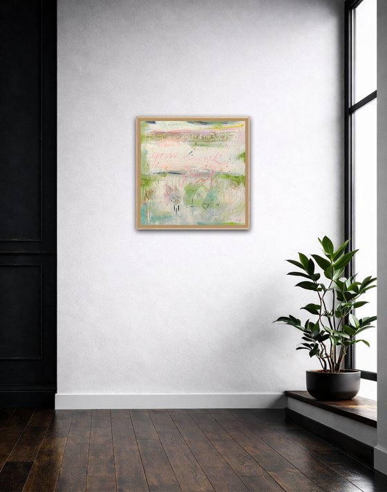 Grow beyond yourself No.2 framed