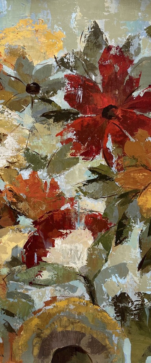 Expressive Garden II by Silvia Vassileva