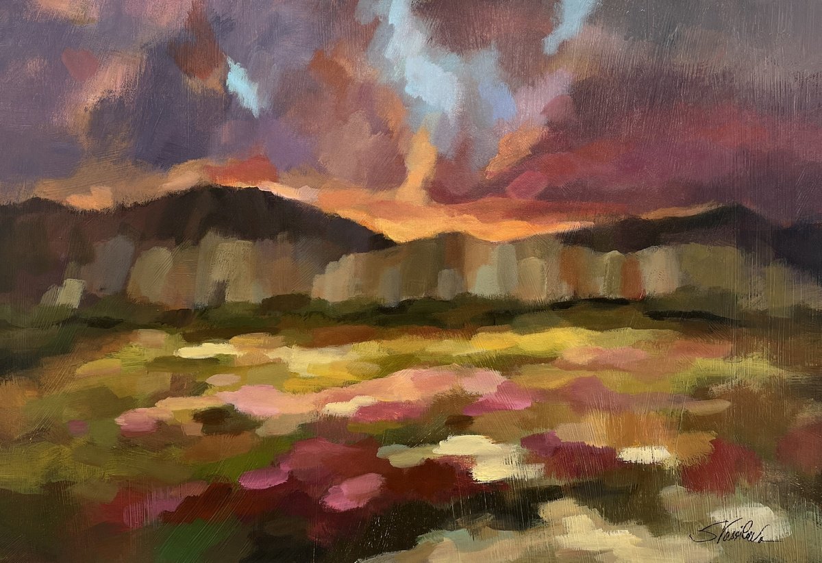  High Desert Rhythm By Silvia Vassileva, 35 X 24, Artwork For Sale On Artfinder