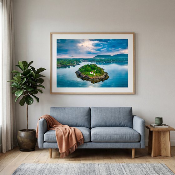 Curtis Island Light, Camden Harbor