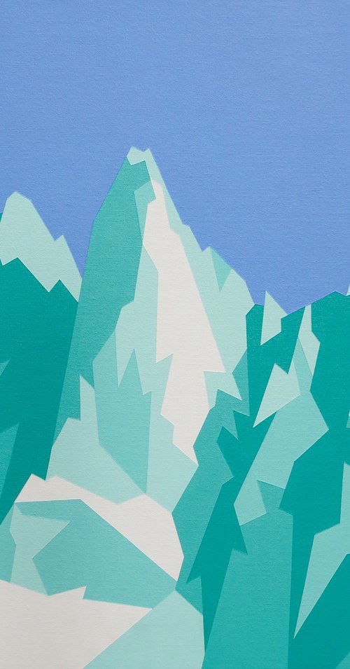 Aiguille du dru by Zoe  Hattersley