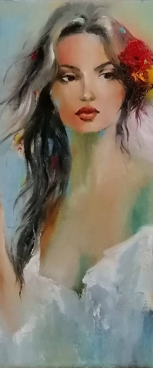 Portrait in a Sunny Day by Susana Z. Harris