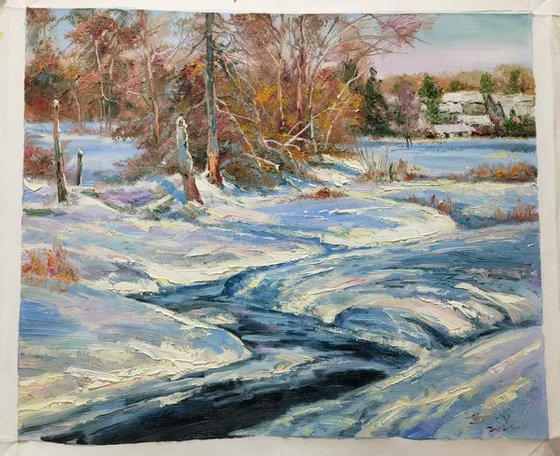 landscape oil painting