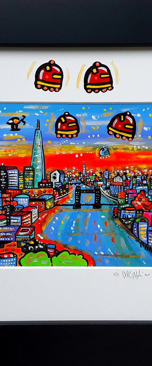 New Super Vibrant London by Maria Luisa  Azzini
