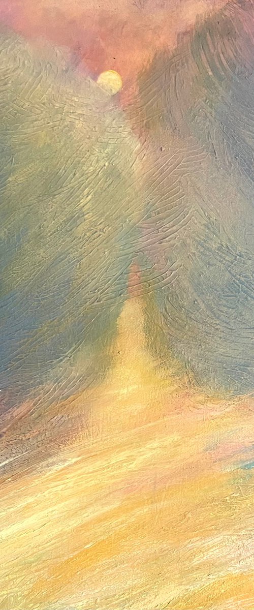 Reverie - Abstract Landscape by Oksana Vasylyeva