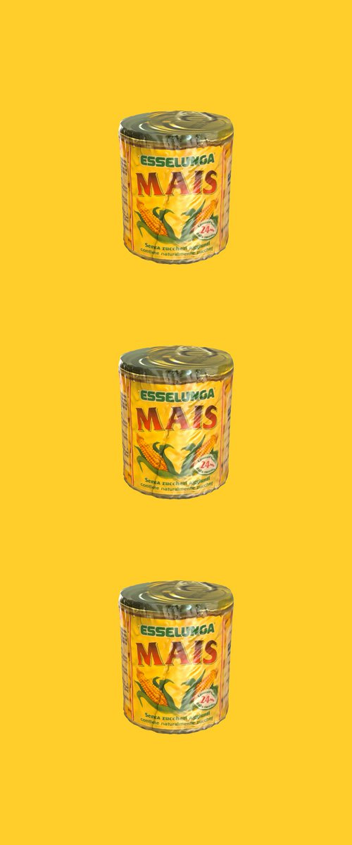 Nine can of corn by Mattia Paoli