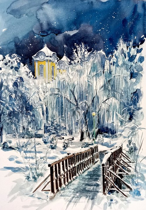 Snowfall by Kovács Anna Brigitta