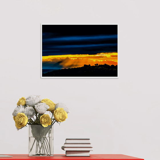 Indian summer #5. Abstract Sunrise Seascape Limited Edition 11/50 16x11 inch Photographic Print