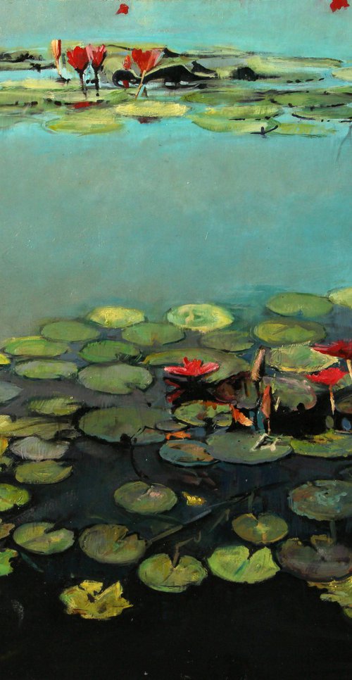 Waterlilies by Marco  Ortolan