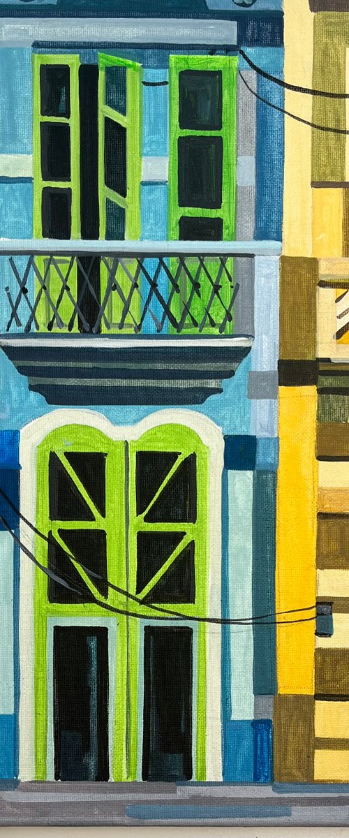 facades of old Habana - 03c by André Baldet