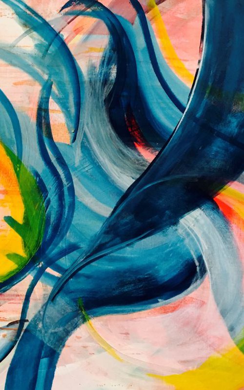 heart, dolphin by Tiny de Bruin