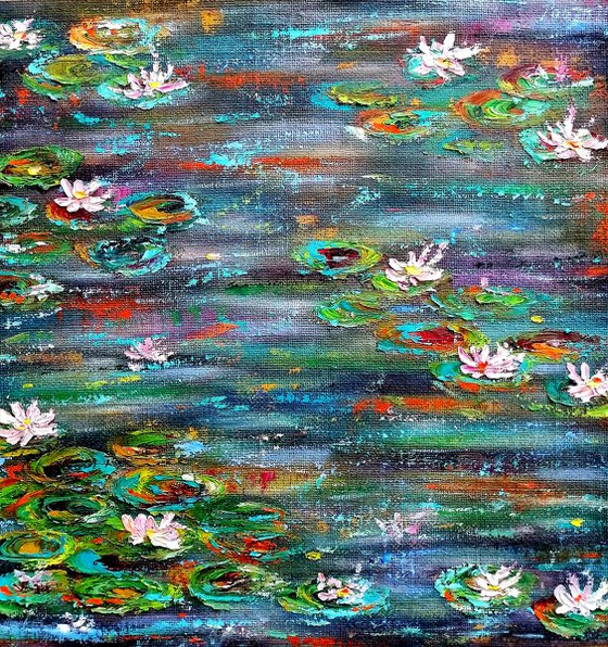 Enchanted Pool - Waterlily garden - Pooja Verma